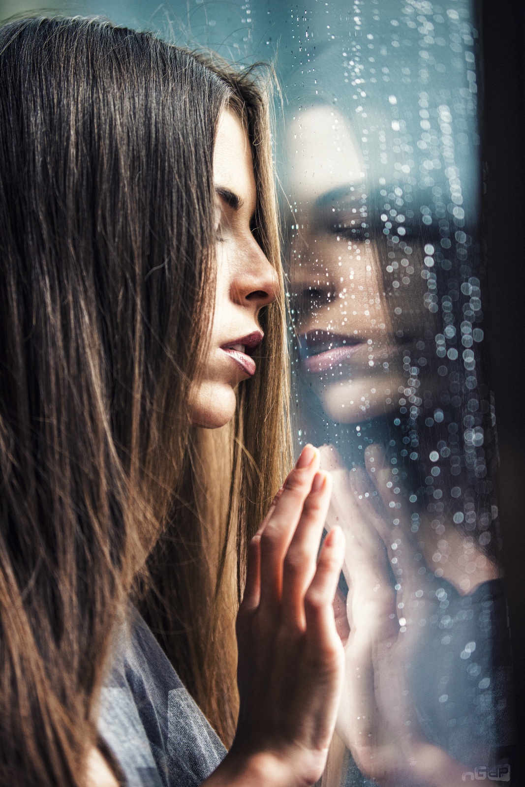 Portrait einer Reisenden